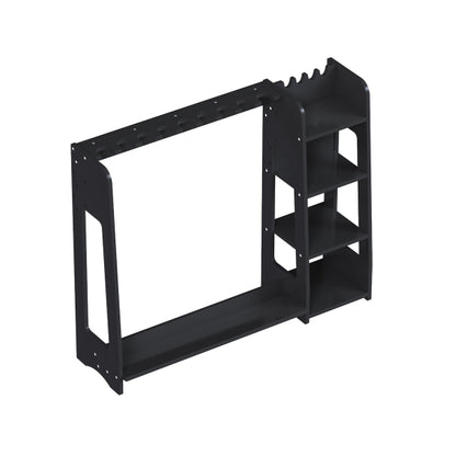 TA HEAVY DUTY WOODEN GUN + ACCESSORIES RACK