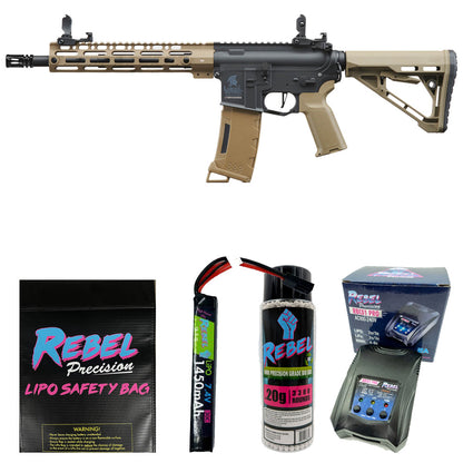 LANCER TACTICAL LT-39 GEN 3 AEG FDE / BLACK COMBO