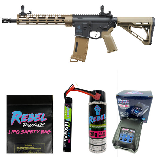 LANCER TACTICAL LT-39 GEN 3 AEG FDE / BLACK COMBO