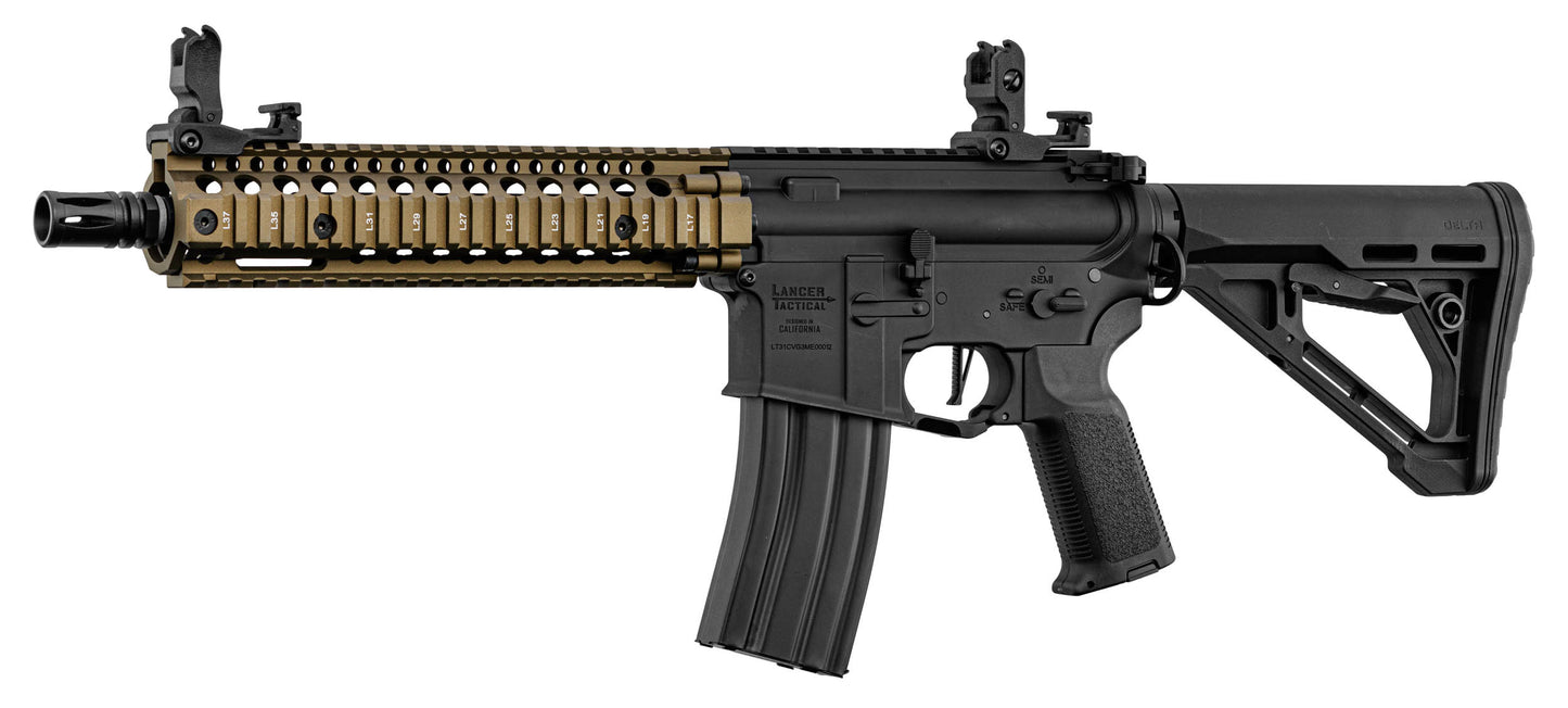 LANCER TACTICAL MK18 GEN 3 BLACK / BRONZE COMBO