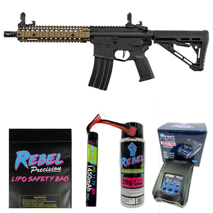 LANCER TACTICAL MK18 GEN 3 BLACK / BRONZE COMBO