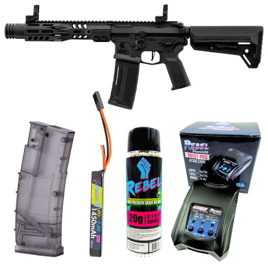 LANCER TACTICAL X SLR RIFLE WORKS LT GEN 2 SD9 BLACK COMBO