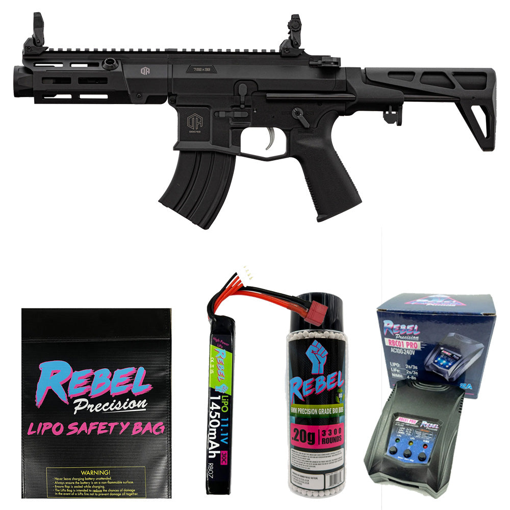 DOUBLE EAGLE M923A DEK762 7.62 BLACK COMBO PACK