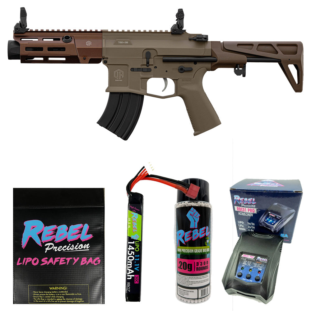 DOUBLE EAGLE M923A DEK762 7.62 TAN COMBO PACK