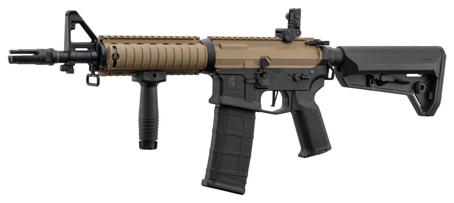 LANCER TACTICAL LT-02 G2 M4 CQBR NSR DUEL TONE