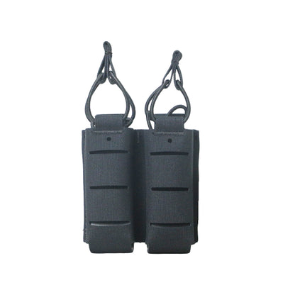 TA 9MM DOUBLE PISTOL MAG POUCH BLACK
