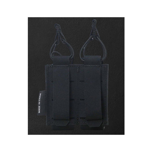 TA 9MM DOUBLE PISTOL MAG POUCH BLACK