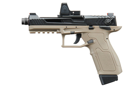 LANCER TACTICAL LTX COMPETITION GBB PISTOL BLACK / TAN + RMR
