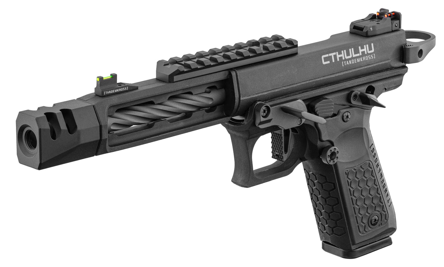 LANCER TACTICAL TANDEMKROSS CTHULHU BLACK GBB PISTOL