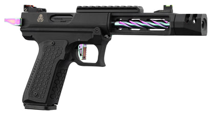 LANCER TACTICAL TANDEMKROSS CTHULHU BLACK / RAINBOW GBB PISTOL
