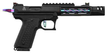 LANCER TACTICAL TANDEMKROSS CTHULHU BLACK / RAINBOW GBB PISTOL