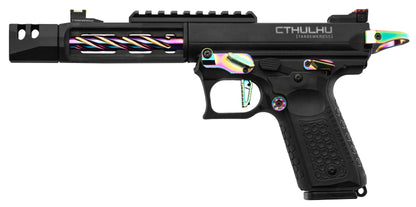 LANCER TACTICAL TANDEMKROSS CTHULHU BLACK / RAINBOW GBB PISTOL