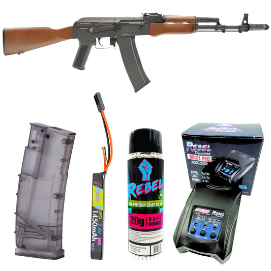 RAVEN EVOLUTION NEO AK74 AEG COMBO PACK
