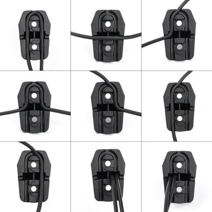 MP HANDSTOP MLOK + CABLE MANAGEMENT BLACK