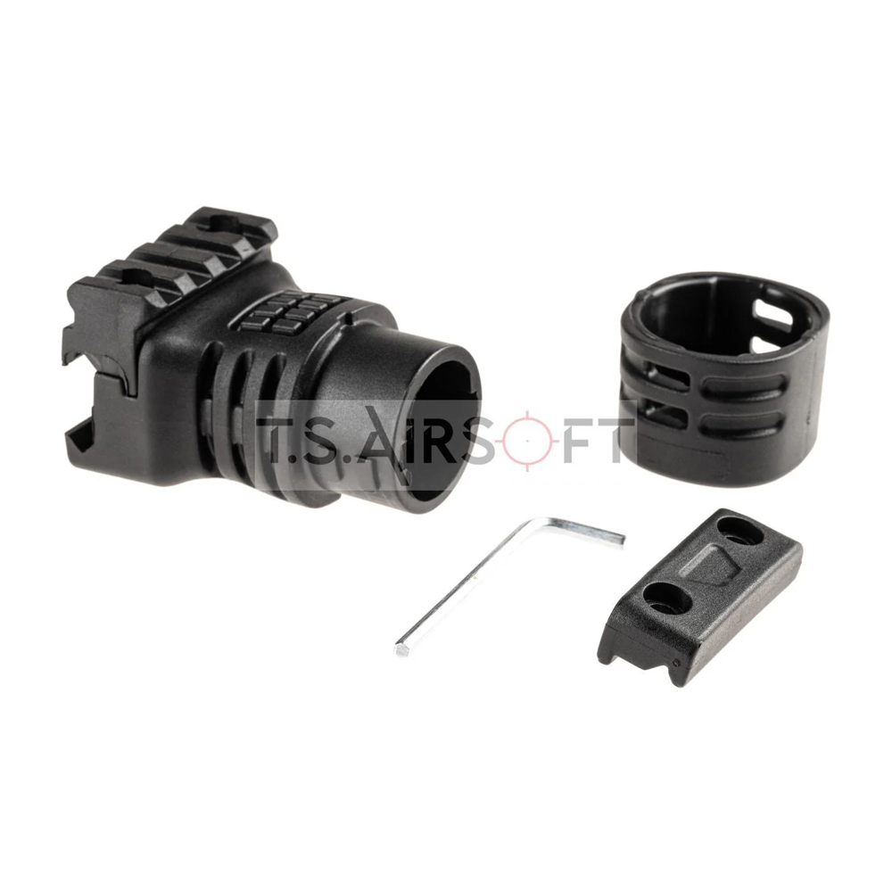 DLG TACTICAL VERTICAL GRIP BLACK SHORT