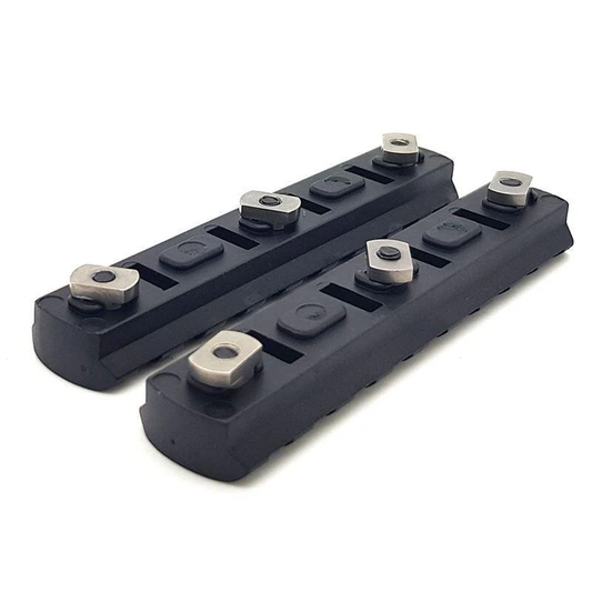 ARES 4" KEY-MOD RAIL SEGMENTS x 2