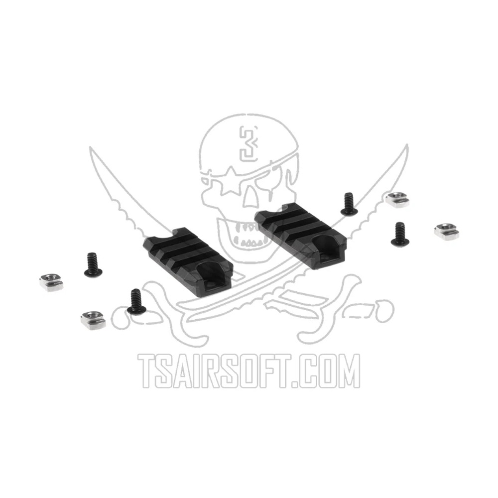 ARES / AMOEBA  2" M-LOK RAIL SEGMENTS X 2