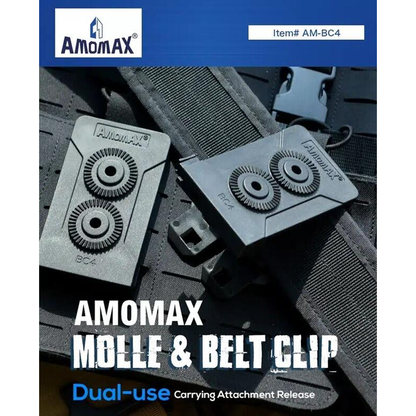AMOMAX MOLLE AND BELT CLIP