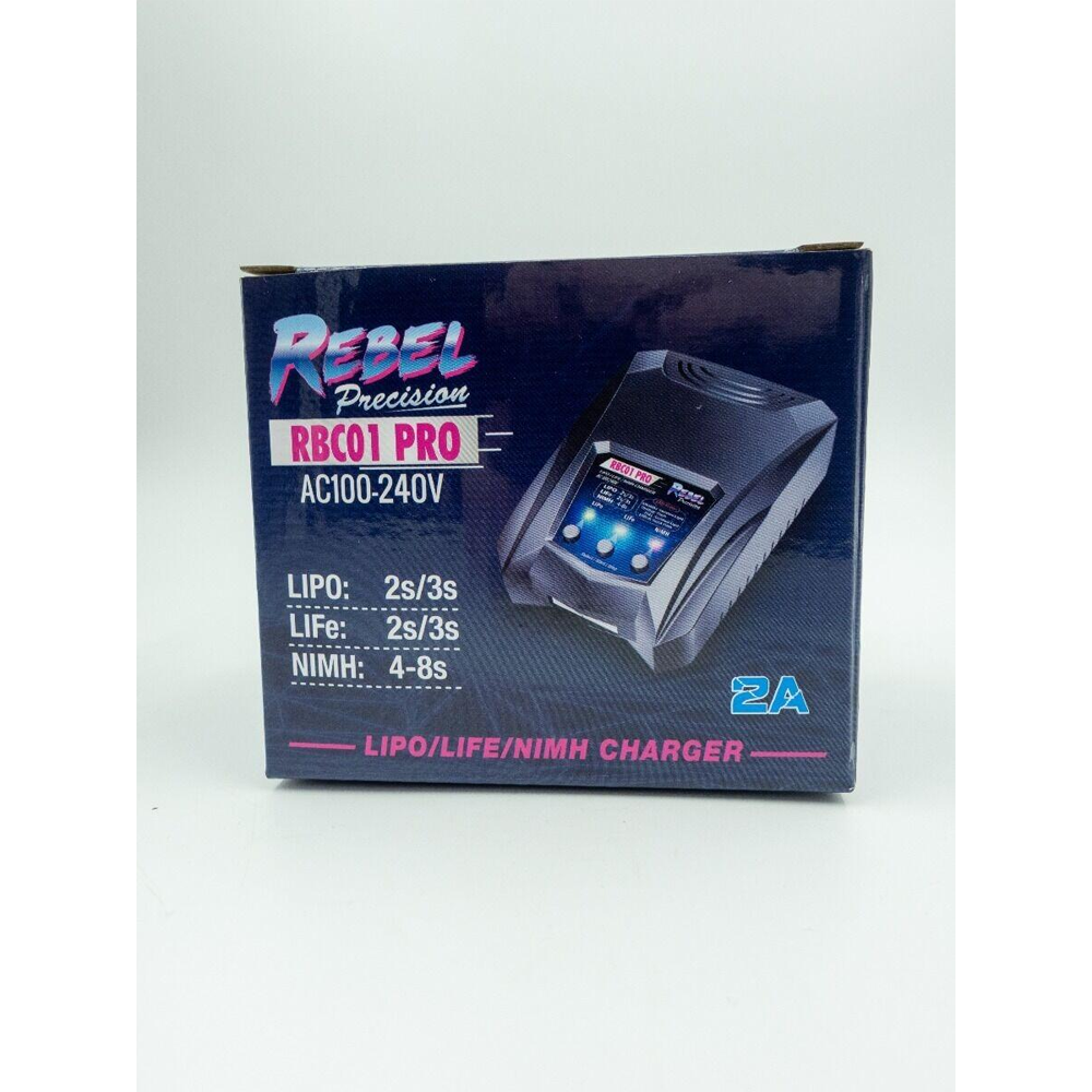 REBEL PRO COMPACT SMART CHARGER (LIPO, LIFE, NIMH)