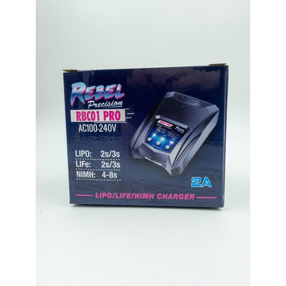 REBEL PRO COMPACT SMART CHARGER (LIPO, LIFE, NIMH)