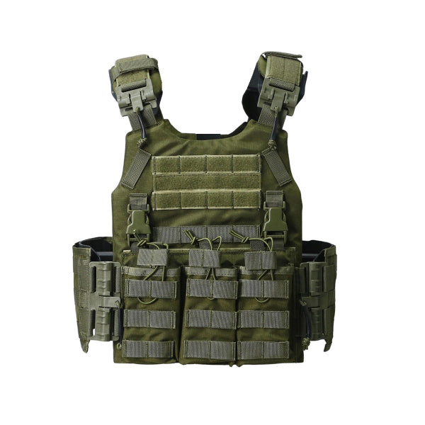 TA SOETEAC V052 TACTICAL MOLLE VEST OD GREEN