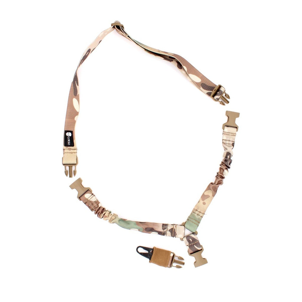 CORSO TACTICAL CROSSBONES 1 POINT MK2 SLING MULTICAM