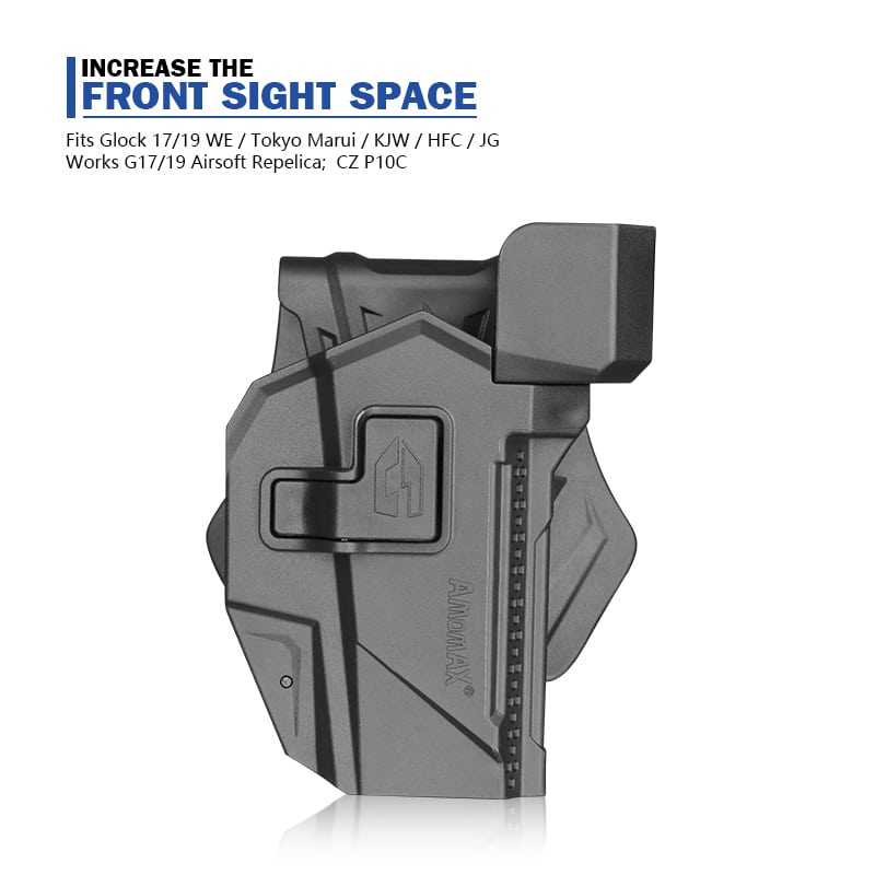 AMOMAX TACTICAL GLOCK SERIES HOLSTER WITH RDS