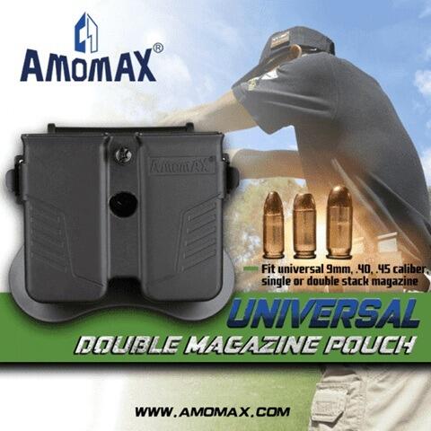 AMOMAX UNIVERSAL DOUBLE MAG POUCH