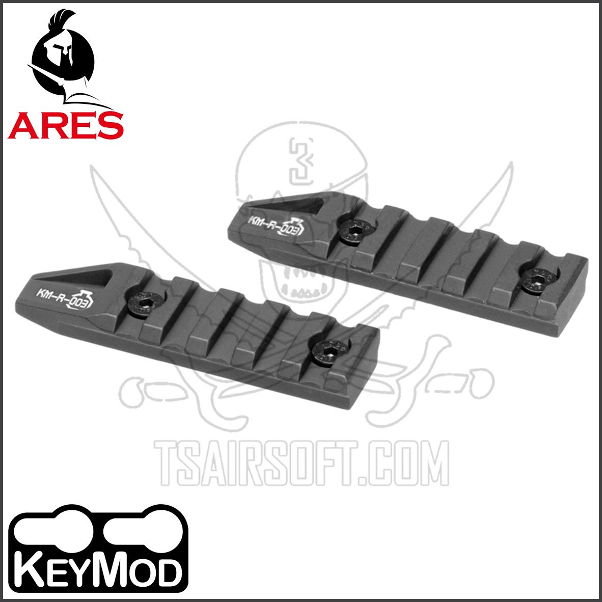 ARES 3" KEY-MOD RAIL SEGMENTS x 2