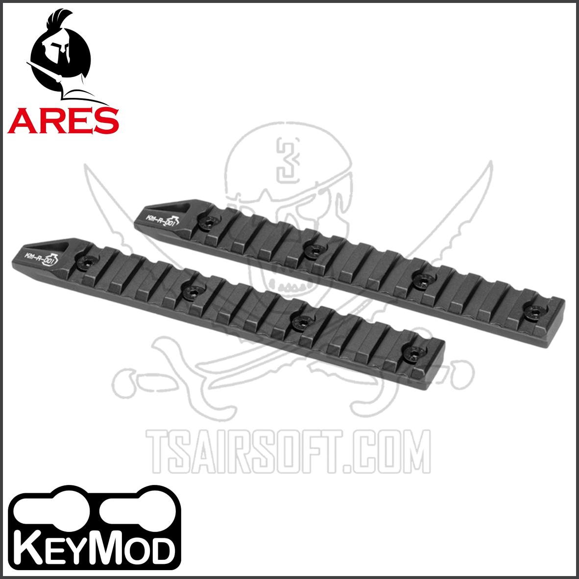 ARES 6" KEY-MOD RAIL SEGMENTS X 2