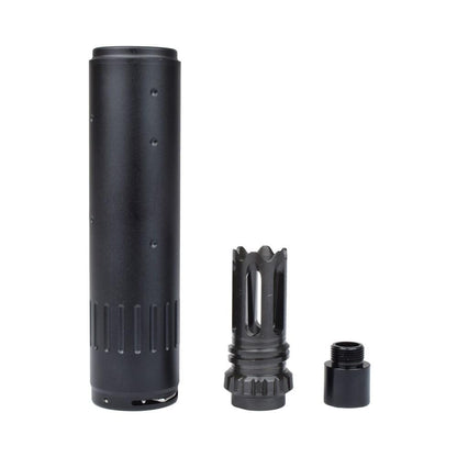 BIG DRAGON 150MM X 35MM SUPPRESSOR + CW FLASH HIDER + CCW ADAPTOR