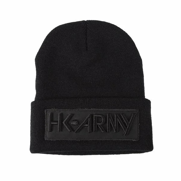 HK Blackout Beanie - Black/Black