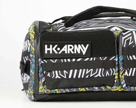 HK Large Typeface Patch - White