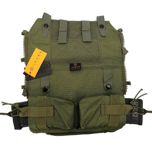 CONQUER C3 EXPERT BACK PANEL OD GREEN