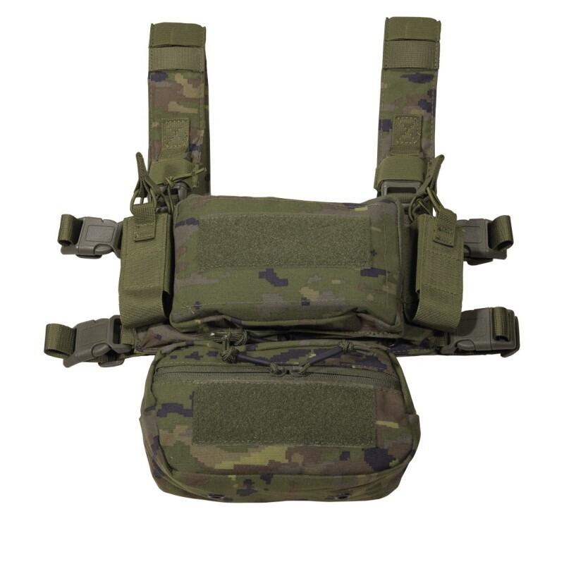 CONQUER MICRO CHEST RIG MPC SERIES SPANISH WOODLAND