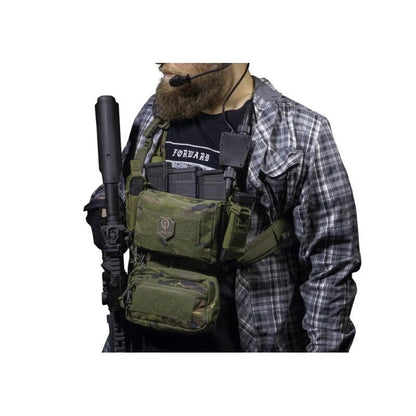 CONQUER MICRO CHEST RIG MPC SERIES SPANISH WOODLAND