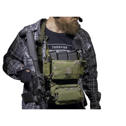 CONQUER MICRO CHEST RIG MPC SERIES SPANISH WOODLAND