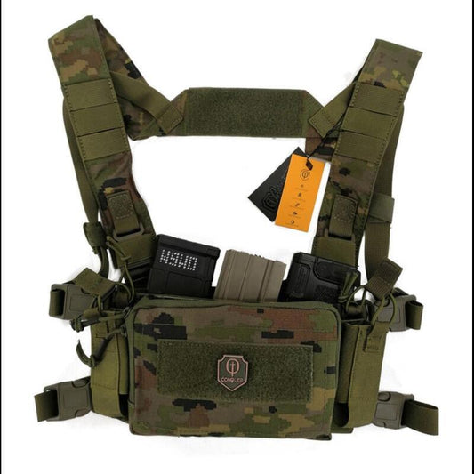 CONQUER MICRO CHEST RIG MPC SERIES SPANISH WOODLAND