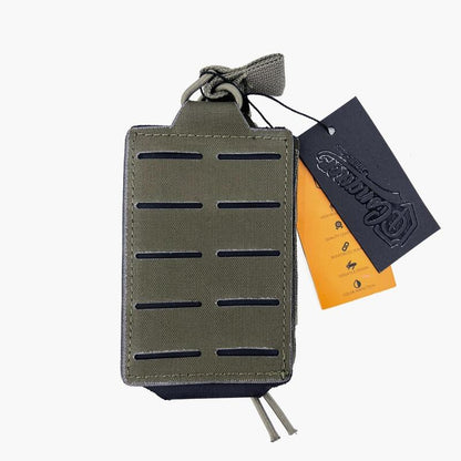CONQUER SINGLE RIFLE MAG POUCH RANGER GREEN