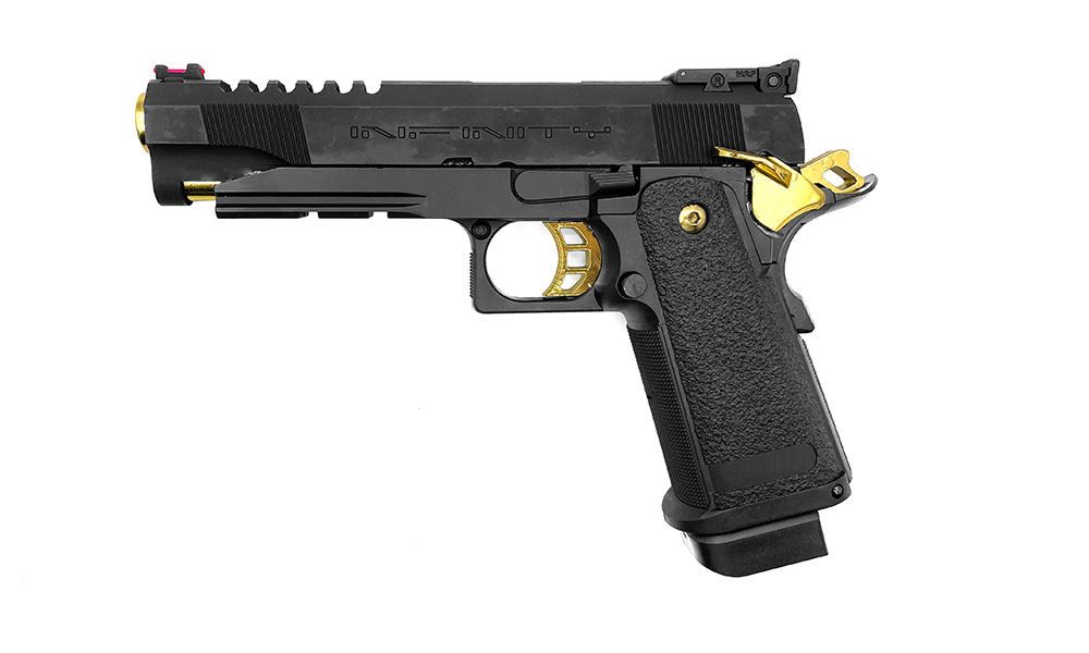 E&C HI CAPA 5.1 GOLD MATCH GBB PISTOL