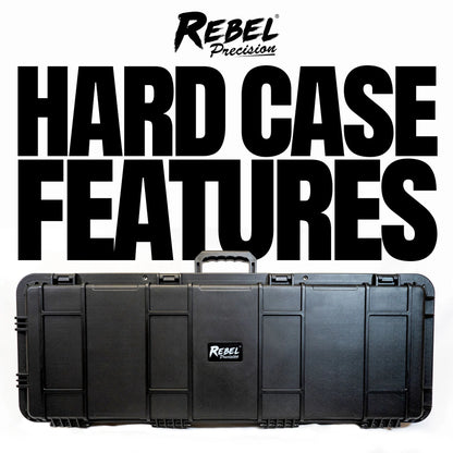REBEL PRECISION LARGE POLYMER 2 WHEEL HARD CASE WAVE FOAM