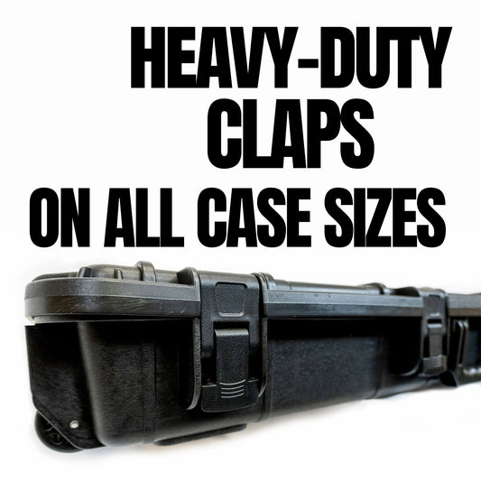 REBEL PRECISION LARGE POLYMER 2 WHEEL HARD CASE WAVE FOAM