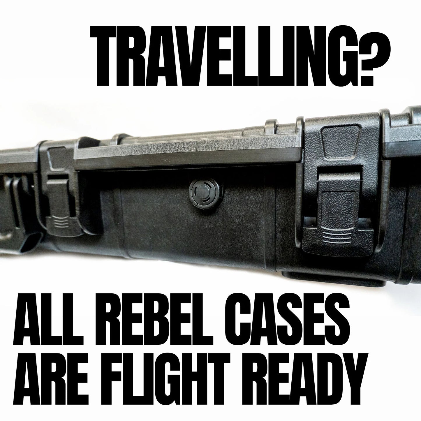 REBEL PRECISION SMALL POLYMER HARD CASE WAVE FOAM