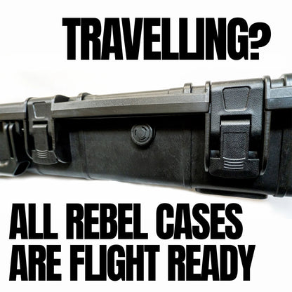 REBEL PRECISION SMALL POLYMER HARD CASE WAVE FOAM