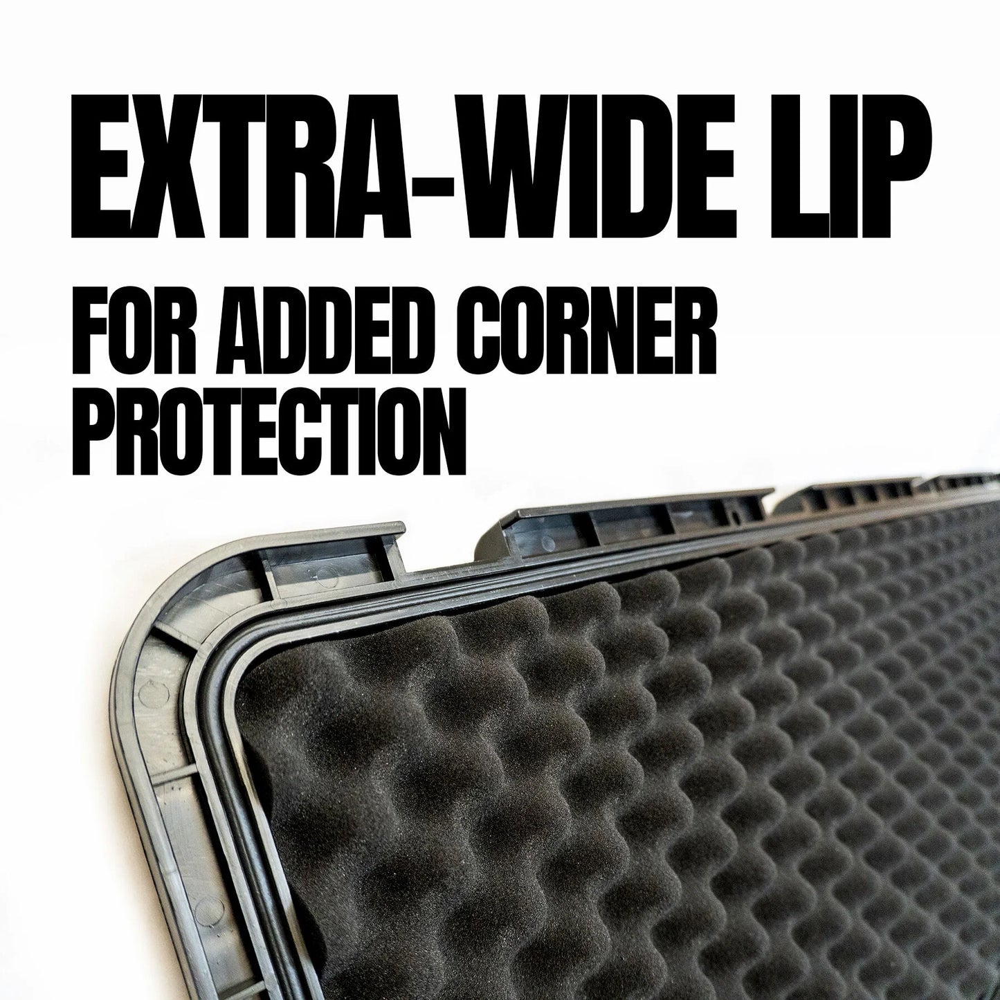 REBEL PRECISION LARGE POLYMER 2 WHEEL HARD CASE WAVE FOAM