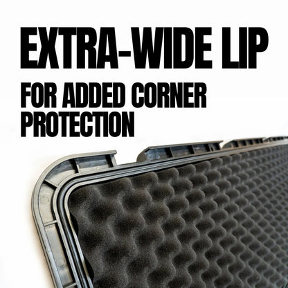 REBEL PRECISION LARGE POLYMER 2 WHEEL HARD CASE WAVE FOAM