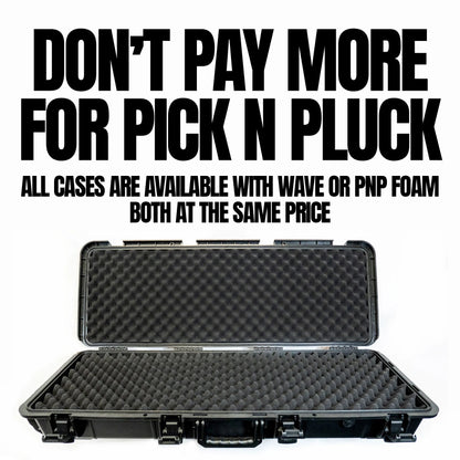 REBEL PRECISION SMALL POLYMER HARD CASE WAVE FOAM