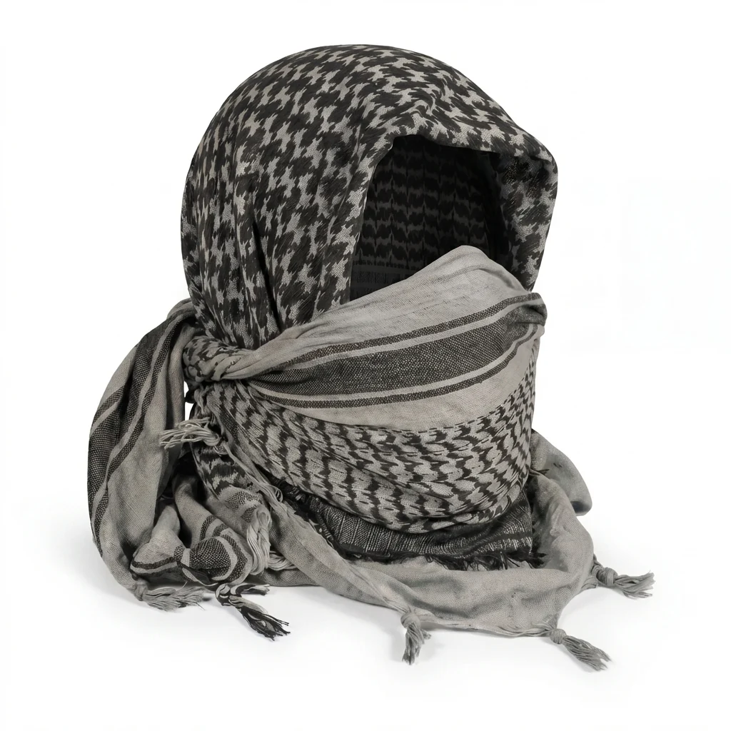 HK Army BSX - Shemagh - Black/Grey