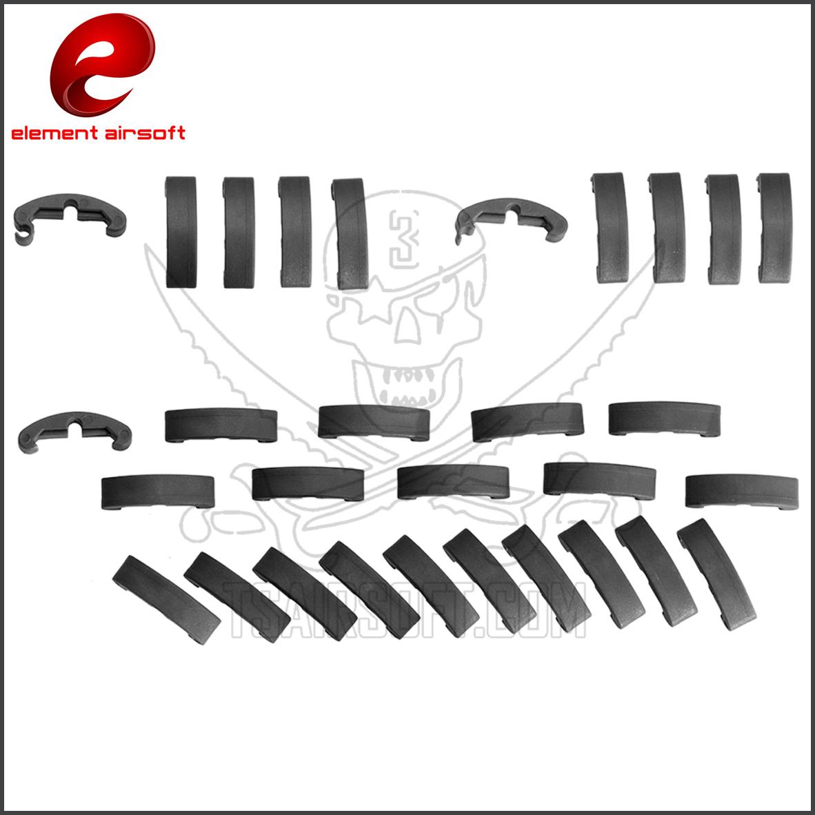 24 PIECE INDEX CLIP SET - BLACK