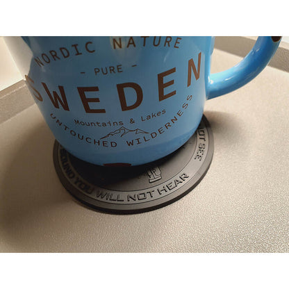 JTG 3D RUBBER PATCH "SNIPER COASTER" CUP COASTER